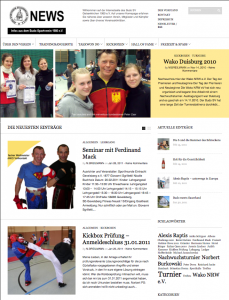 Der neue Webauftritt des Budo-Sportvereins