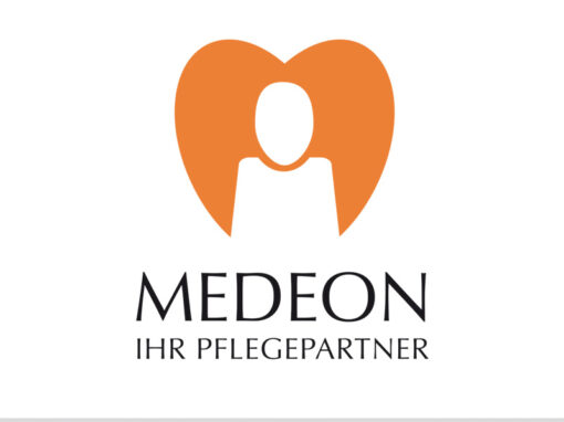 Medeon Pflegepartner. Logoentwicklung