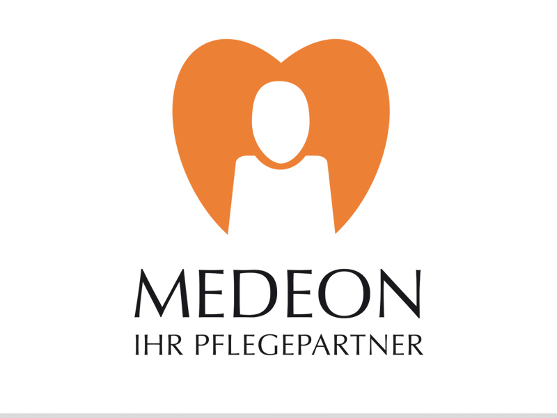 Medeon Pflegepartner. Logoentwicklung